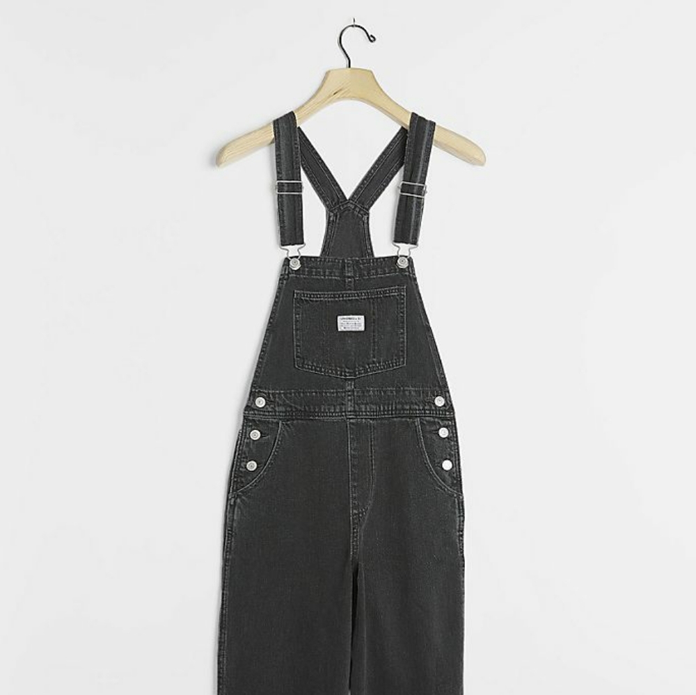 Levis Vintage Overalls Black XS/S